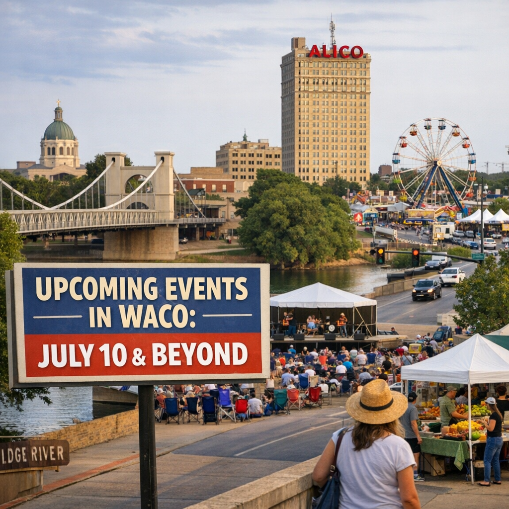 Upcoming Events in Waco: July 10 and Beyond